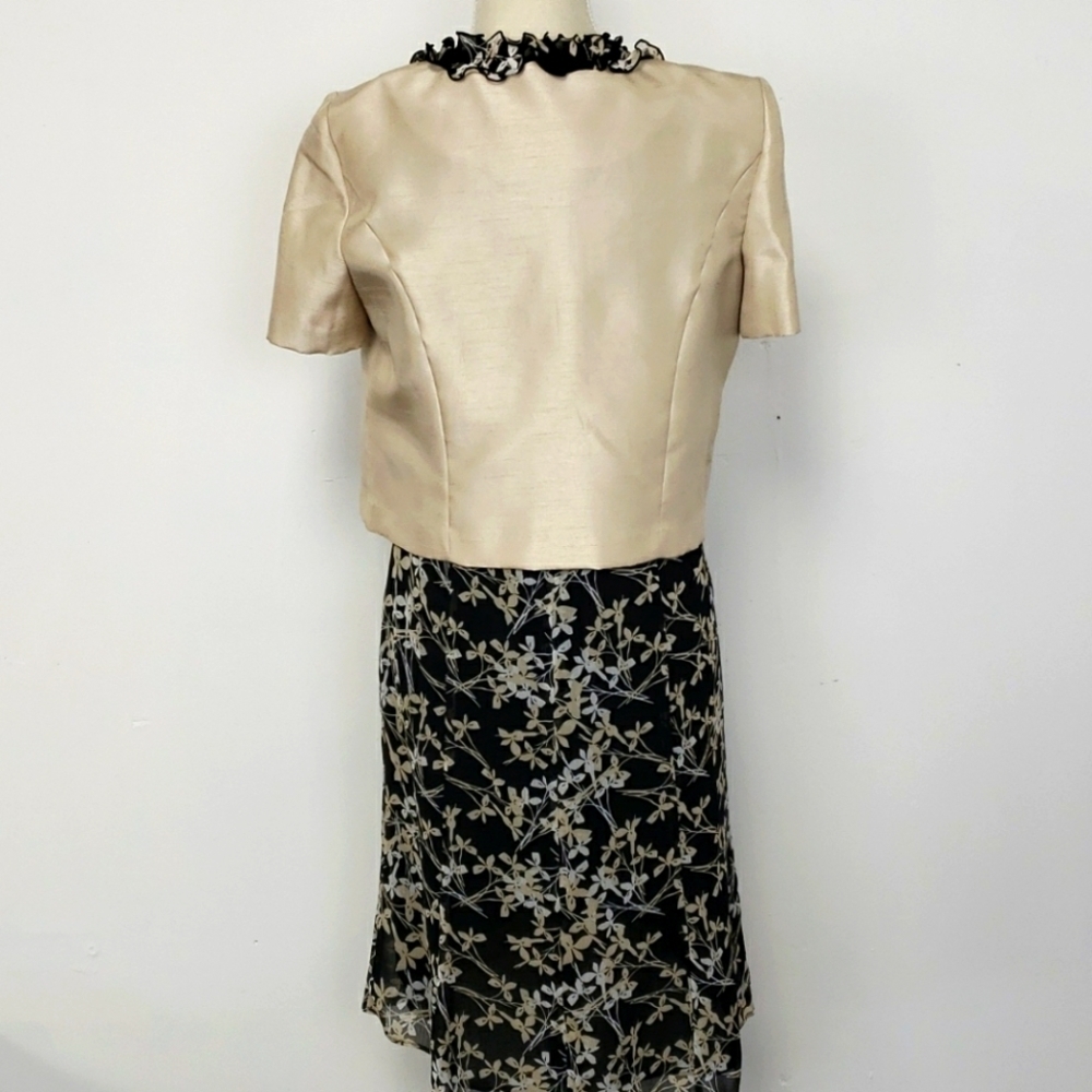 Danny & Nicole 2 Piece Dress & Jacket 8 EUC - Picture 3 of 15